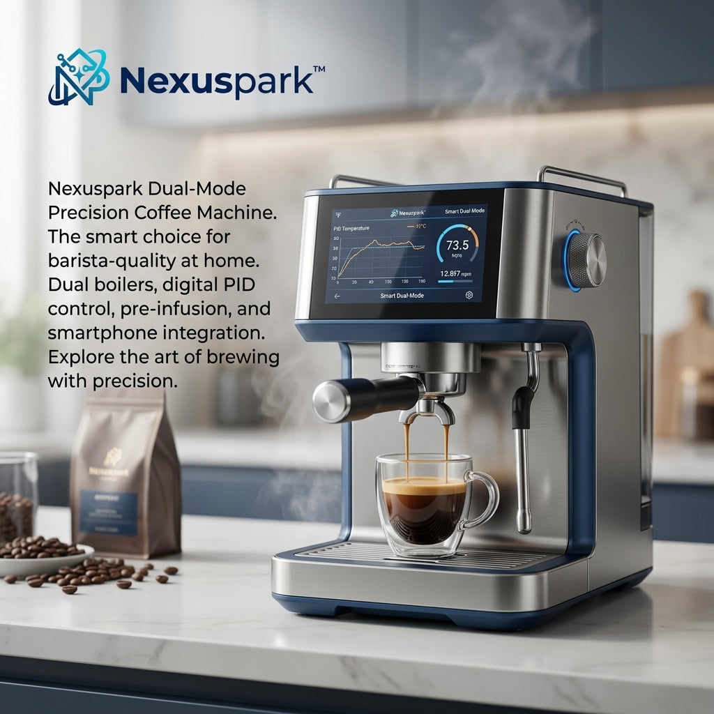 Nexuspark™ PulsePour Precision Espresso & Drip Coffee Center ☕💖