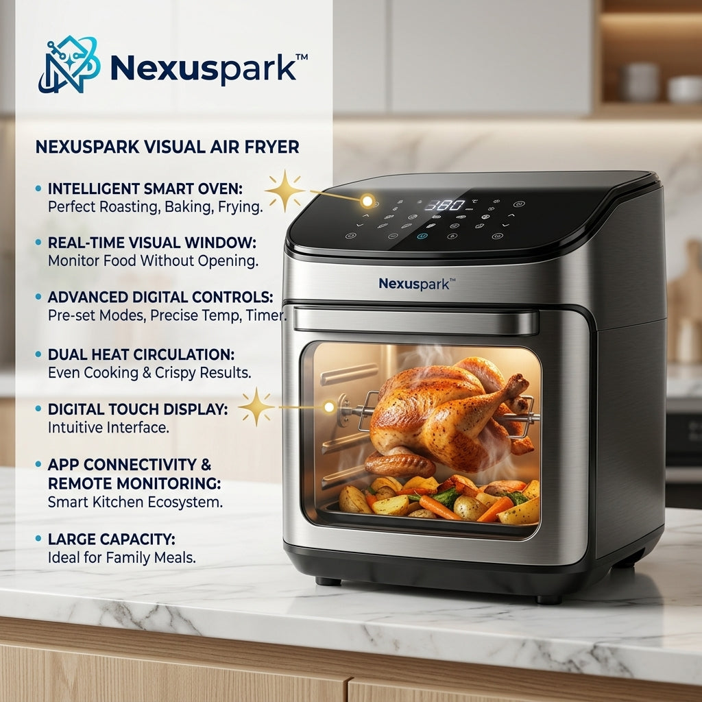 Nexuspark™ CoreView Smart Culinary Inspection Fryer 🍗👀🍳