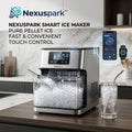 Nexuspark™ PureFreeze Smart Countertop Nugget Ice Maker 🧊😋🍹